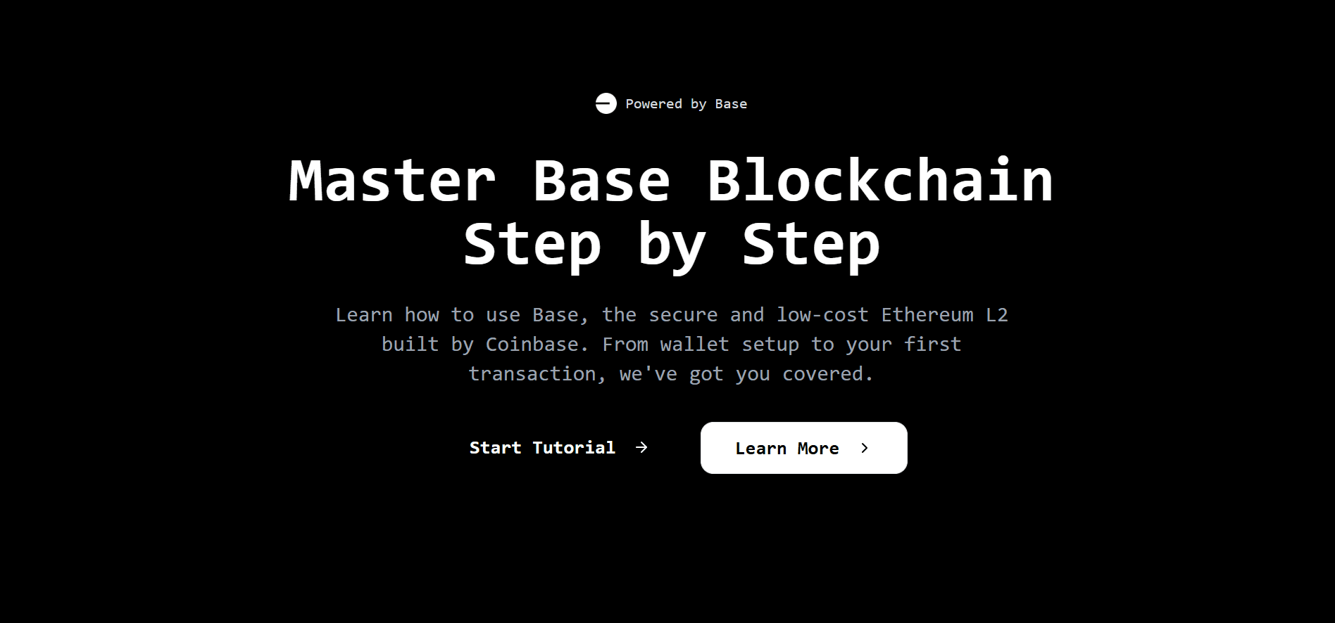 Master Base Blockchain