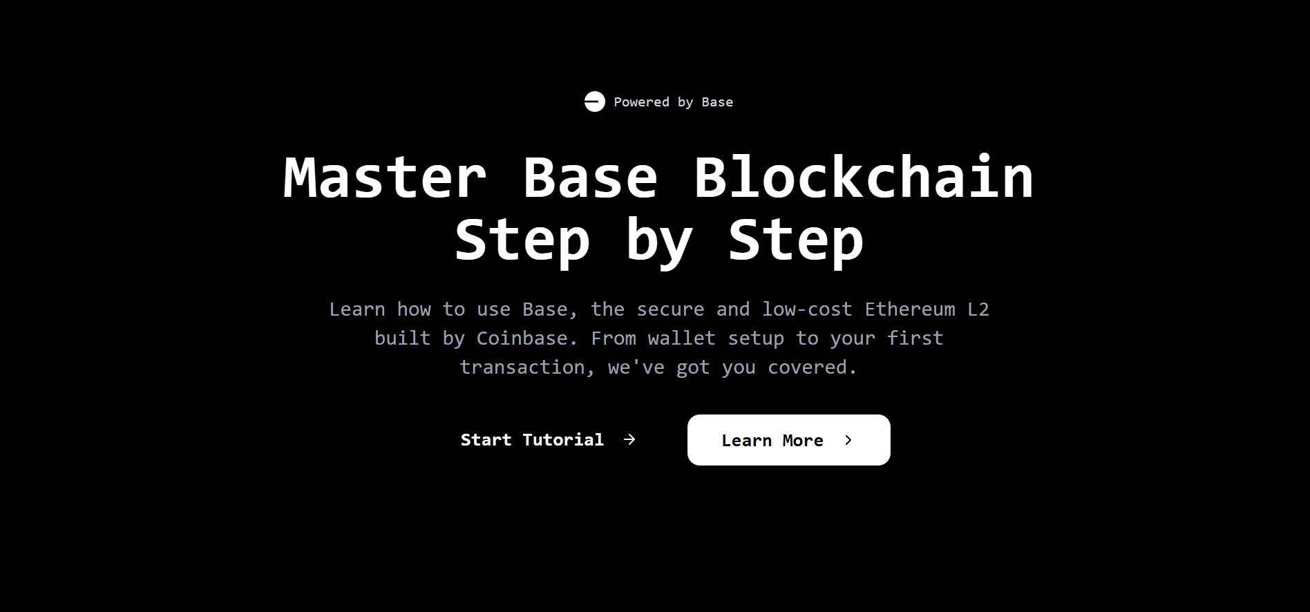 Master Base Blockchain