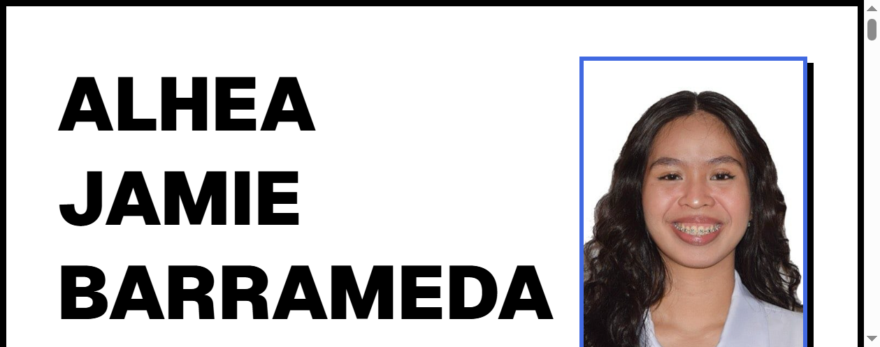 Alhea Jamie C. Barrameda